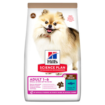 Hill's SP Canine Adult No Grain Small and Mini Tuna 6 kg