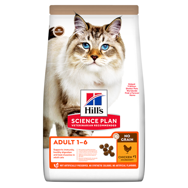 Hill's SP Feline Adult No Grain Chicken 1.5 kg