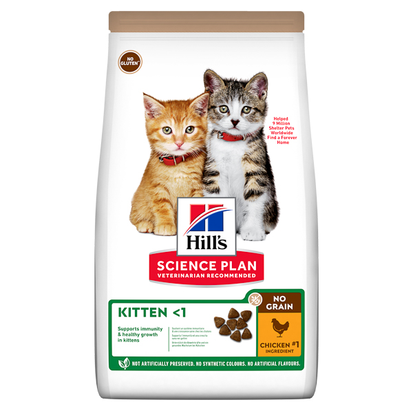 Hill's SP Feline Kitten No Grain Chicken 1.5 kg