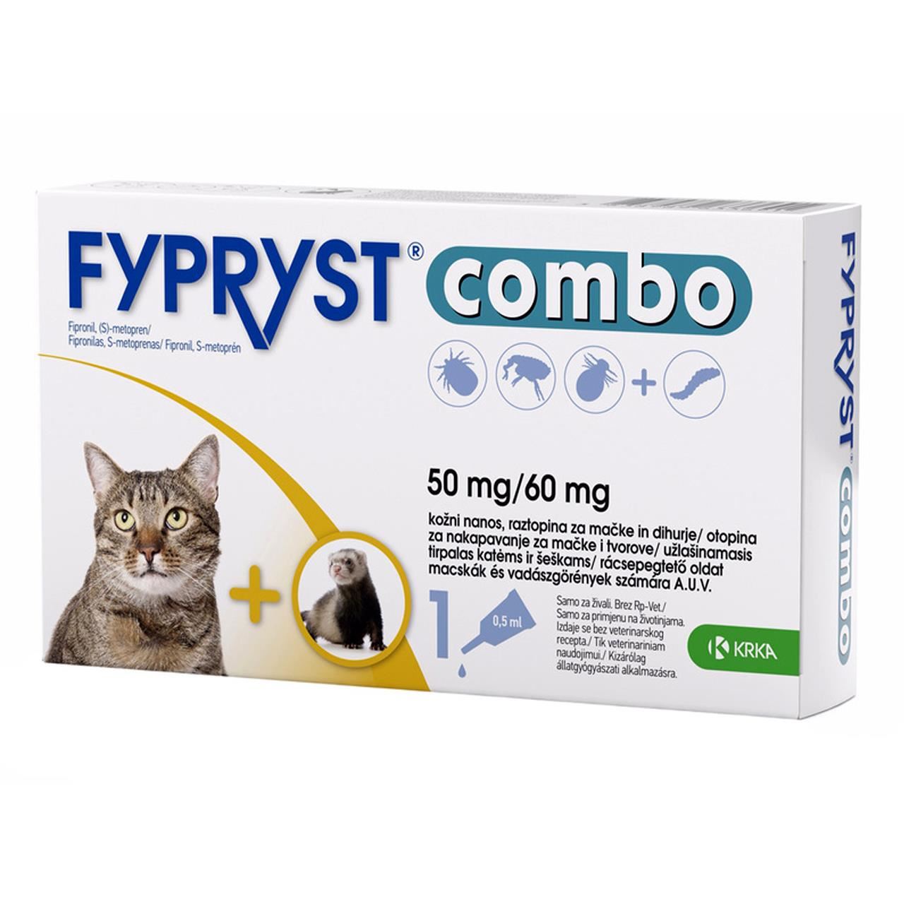 FYPRYST COMBO CAT 50 MG*3 PIP
