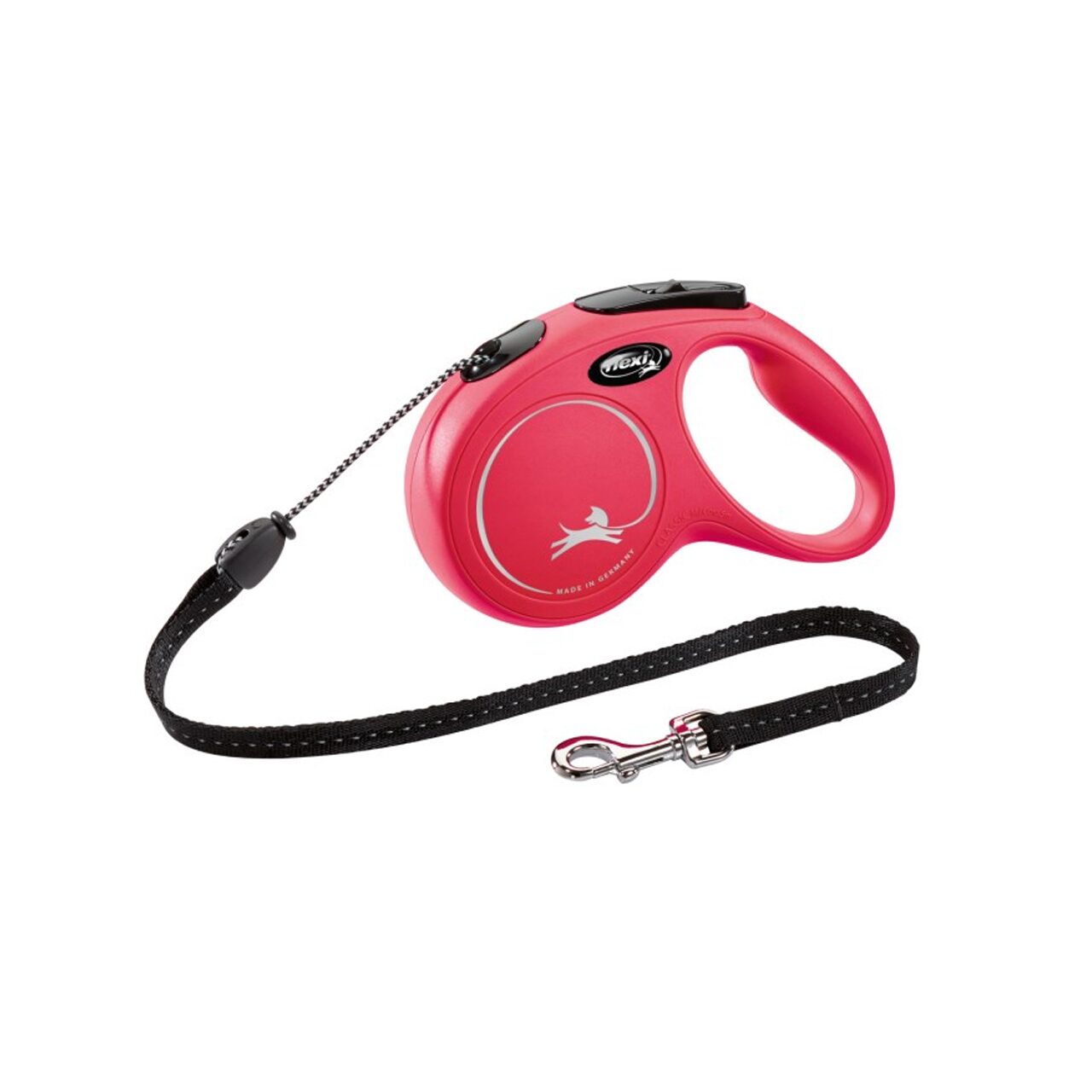 LESA PENTRU CAINI KERBL FLEXI CLASSIC CU FIR M 5M/20KG RED