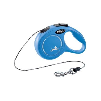 LESA PENTRU CAINI KERBL FLEXI CLASSIC CU FIR XS 3M/8KG BLUE