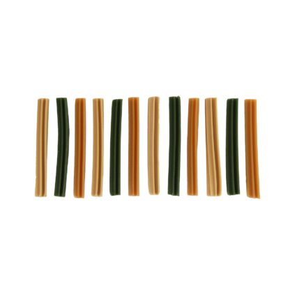 RECOMPENSE PENTRU CAINI FLAMINGO VEGGIE STICKS ROD 12CM MIX DISPLAY (12 BUC/PLIC) 192 BUC/SET