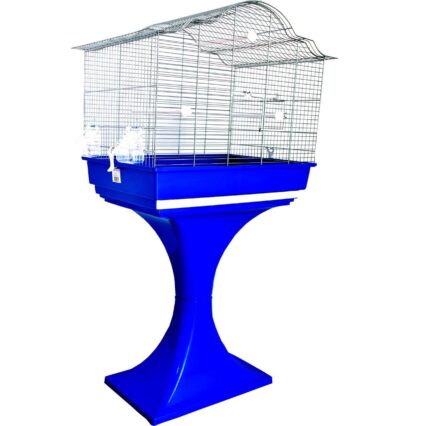 COLIVIE PASARI  MPS SOPHIA 1 GRI/BLEAU CU SUPORT (67cm) 51x36x120(h)cm