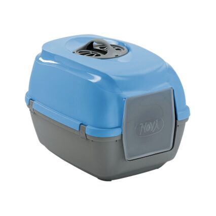 LITIERA PENTRU PISICI MPS NOVA BLUE 56x40x40.5(h)cm