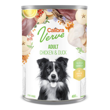 Calibra Dog Verve GF Adult Chicken & Duck 400 g