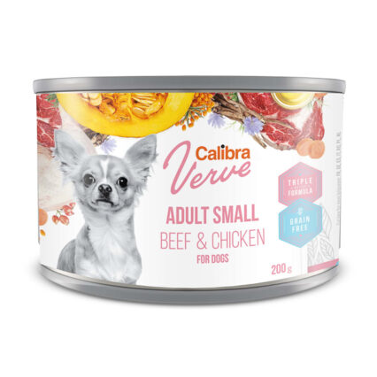 Calibra Dog Verve GF Adult Small Chicken & Beef 200 g