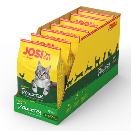 JosiCat Crunchy Chicken 7x650 g