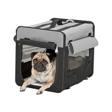 GEANTA DE TRANSPORT PENTRU CAINI FLAMINGO SMART TOP PLUS 64x46x53CM