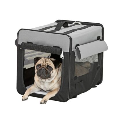 GEANTA DE TRANSPORT PENTRU CAINI FLAMINGO SMART TOP PLUS 46X36X41CM