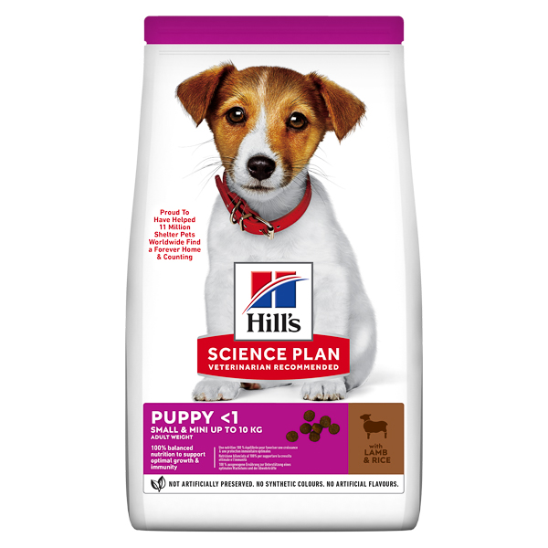 Hill's SP Canine Puppy Small and Mini Lamb and Rice 3 kg