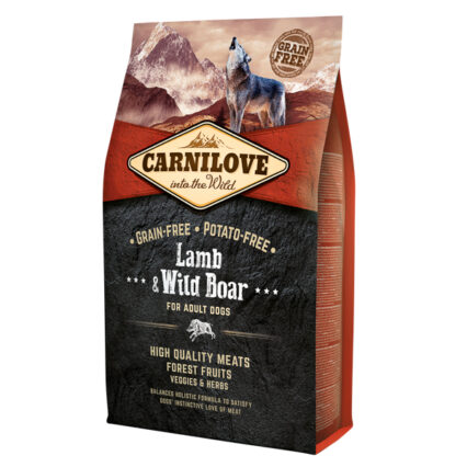 Carnilove Lamb & Wild Boar for Adult 4 kg