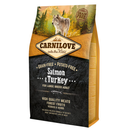Carnilove Salmon & Turkey for Large Breed Adult 4 kg