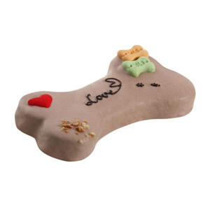 Cake for dogs nut and chocolate Love 250 g