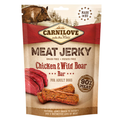 Carnilove Jerky  Chicken & Wild Boar Bar 100 g