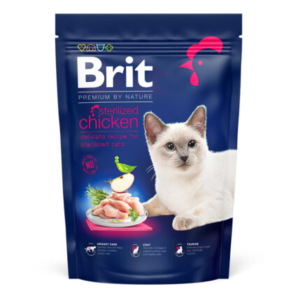 Brit Premium by Nature Cat Sterilized Chicken 800 g