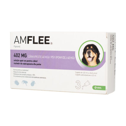 Amflee Dog 402 mg - XL (40-60 kg) x 3 pipete