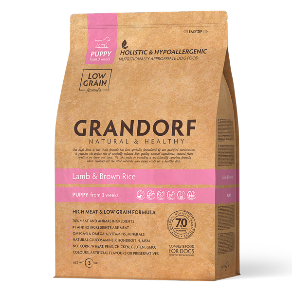 GD-Dog - Lamb & Brown Rice - Puppy - 3 kg