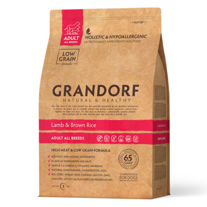GD-Dog - Lamb & Brown Rice - Adult All Breed - 3 kg