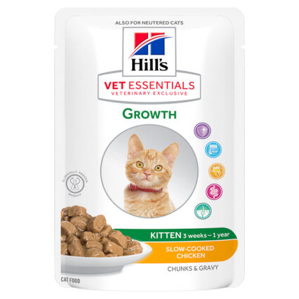 Hill's VE Feline Kitten Chicken 12 x 85 g (plicuri)
