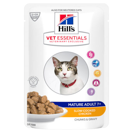Hill's VE Feline Mature Chicken 12 x 85 g (plicuri)
