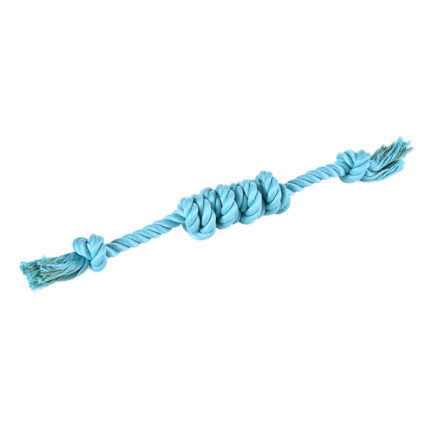 Jucarie caine sfoara 47 cm, albastra, Barry King