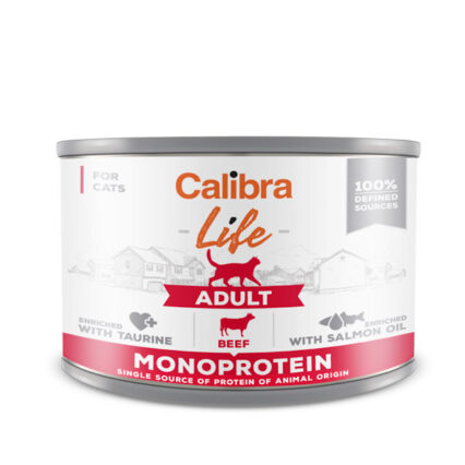 Calibra Cat Life Can Adult Beef 200 g