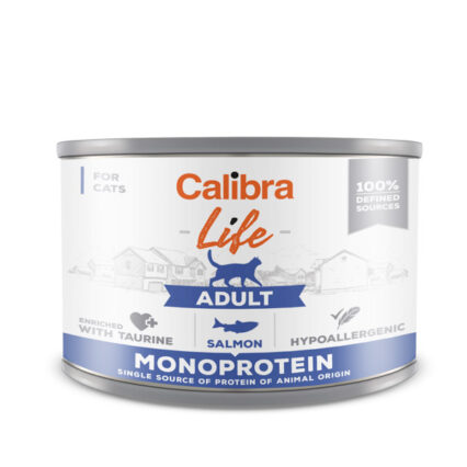 Calibra Cat Life Can Adult Salmon 200 g