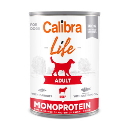 Calibra Dog Life Adult Beef with Carrots 400 g