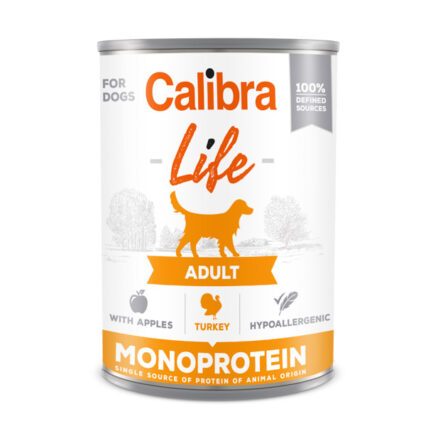 Calibra Dog Life Turkey with Apples 400 g