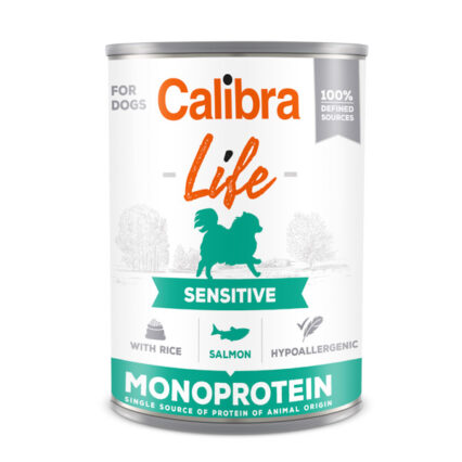 Calibra Dog Life Sensitive Salmon with Rice 400 g