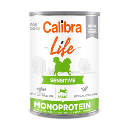 Calibra Dog Life Sensitive Rabbit 400 g