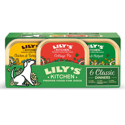 Lily's Kitchen for Dogs Classic Dinners Trays Multipack 6 x 150 g