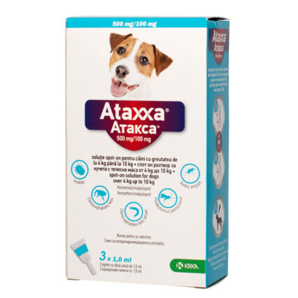Ataxxa 100 (4-10 kg) x 3 pipete