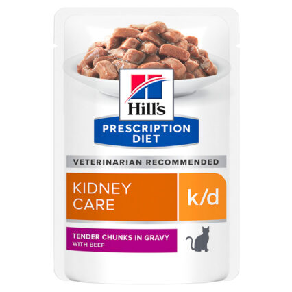Hill's PD Feline k/d Beef 85 g (plic)