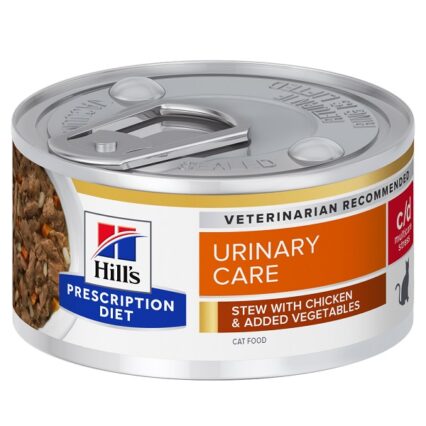 Hill's PD Feline c/d Stress Chicken & Vegetables Stew 82 g