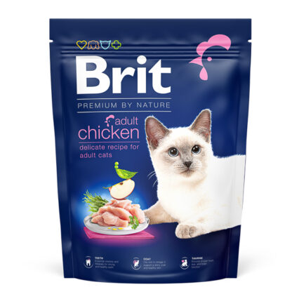 Brit Premium by Nature Cat Adult Chicken 300 g