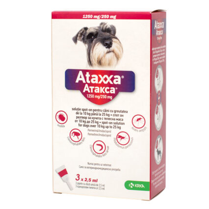 Ataxxa 250 (10-25 kg) x 3 pipete