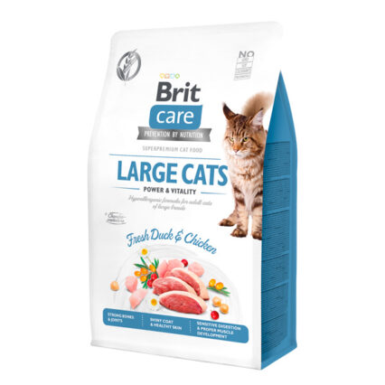Brit Care GF Cat Large Cats Power & Vitality 0,4 kg