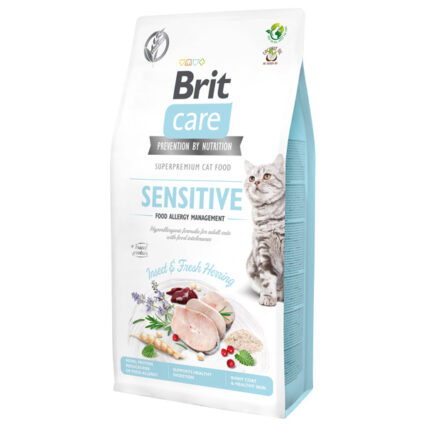 Brit Care GF Cat Insect Food Allergy Management 7 kg