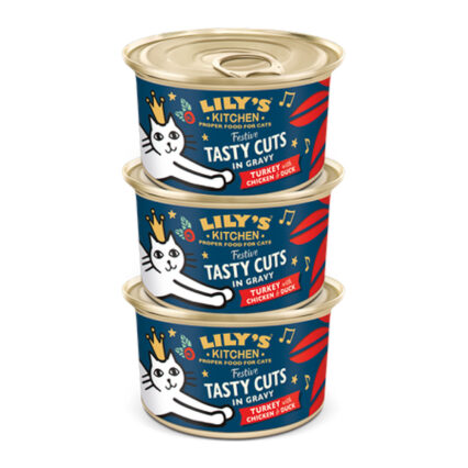 Tasty Cuts in Gravy Tins Christmas Trio 3 x 85 g