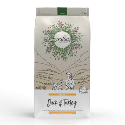 Craftia Harmona Duck & Turkey Adult Cat 1,4 kg