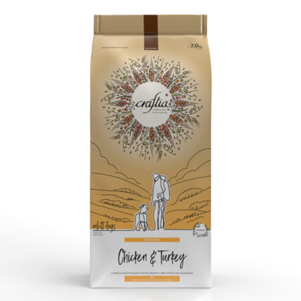 Craftia Natura Chicken & Turkey Adult Dog Medium & Large Breed 7 kg