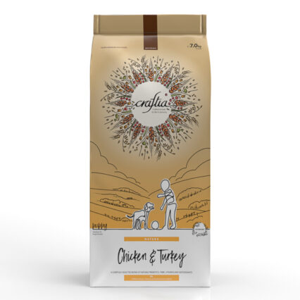 Craftia Natura Chicken & Turkey Puppy Medium & Large Breed 7 kg