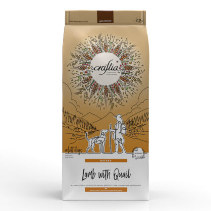 Craftia Natura Lamb with Quail Adult Dog Medium & Large Breed 2 kg
