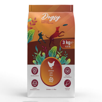 Dogsy Chicken with Rice Adult Dog Medium & Large Breed 3 kg