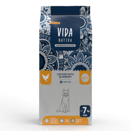 Vida Nativa Freedom Chicken with Blueberry Adult Cat 7 kg
