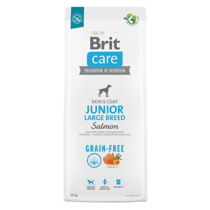 Brit Care GF Dog Junior Large Breed 12 kg