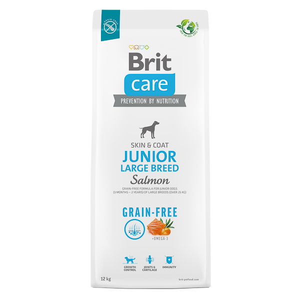 Brit Care GF Dog Junior Large Breed 12 kg