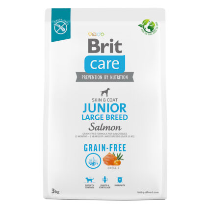 Brit Care GF Dog Junior Large Breed 3 kg